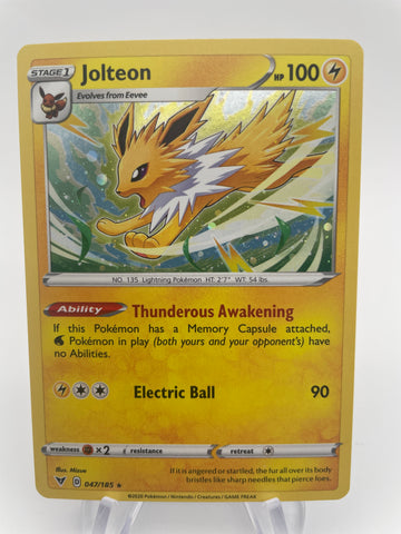 jolteon cosmos holo pokemon