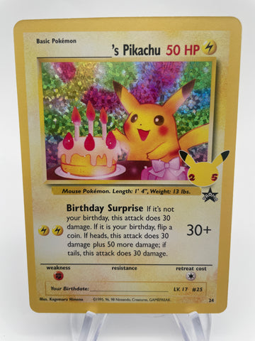 Celebrations Birthday Pikachu  024