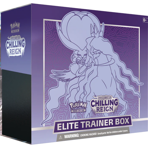 Chilling Reign Elite Trainer Box Shadow Rider Calyrex