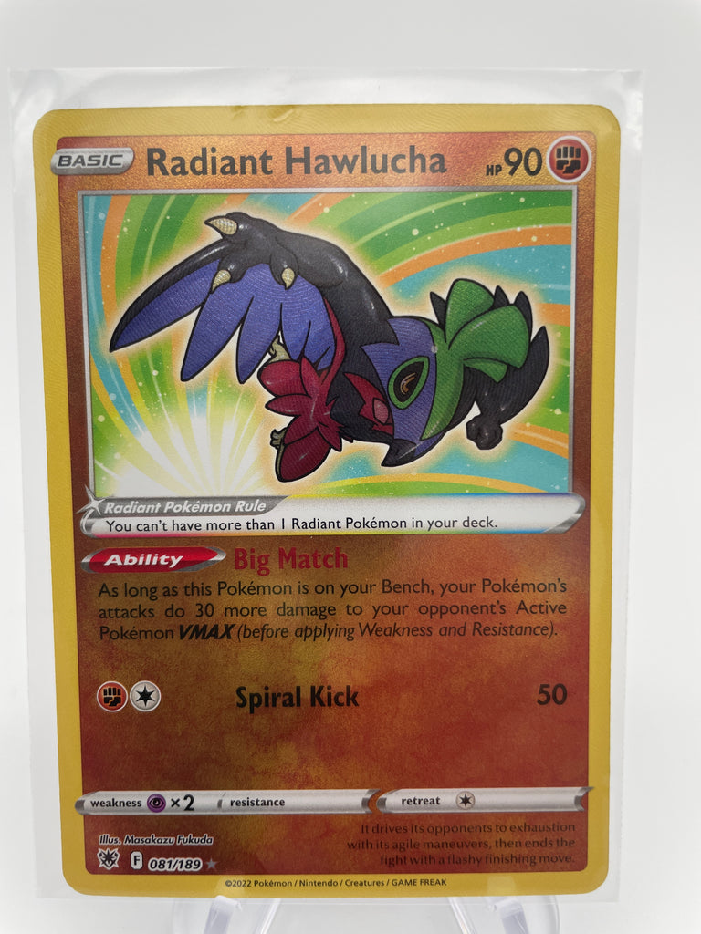Radiant Hawlucha (081/189) PokeChalet Radiant Hawlucha (081/189) PokeChalet
