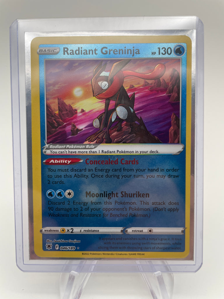 Radiant Greninja 046/189 PokeChalet Radiant Greninja 046/189 PokeChalet