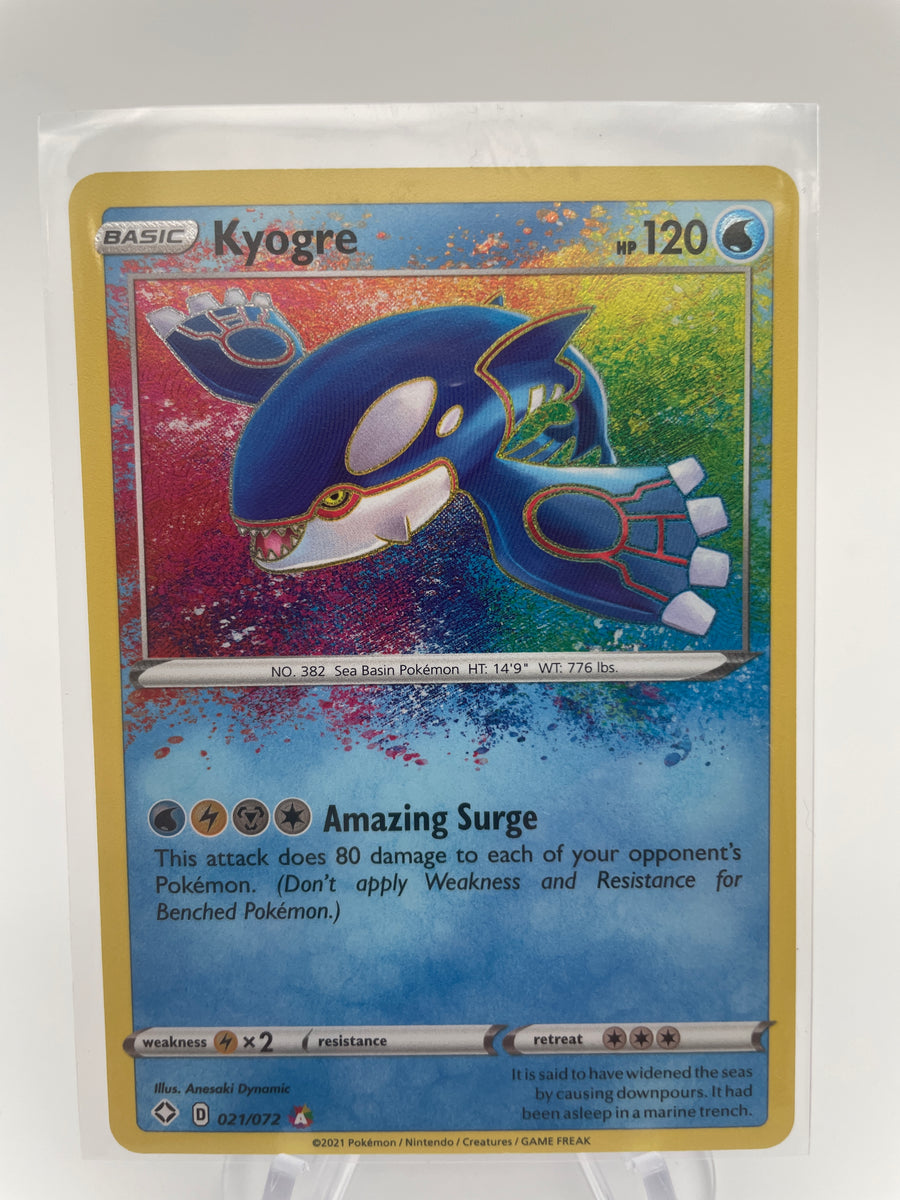 Kyogre 021/072 Amazing Rare – PokeChalet