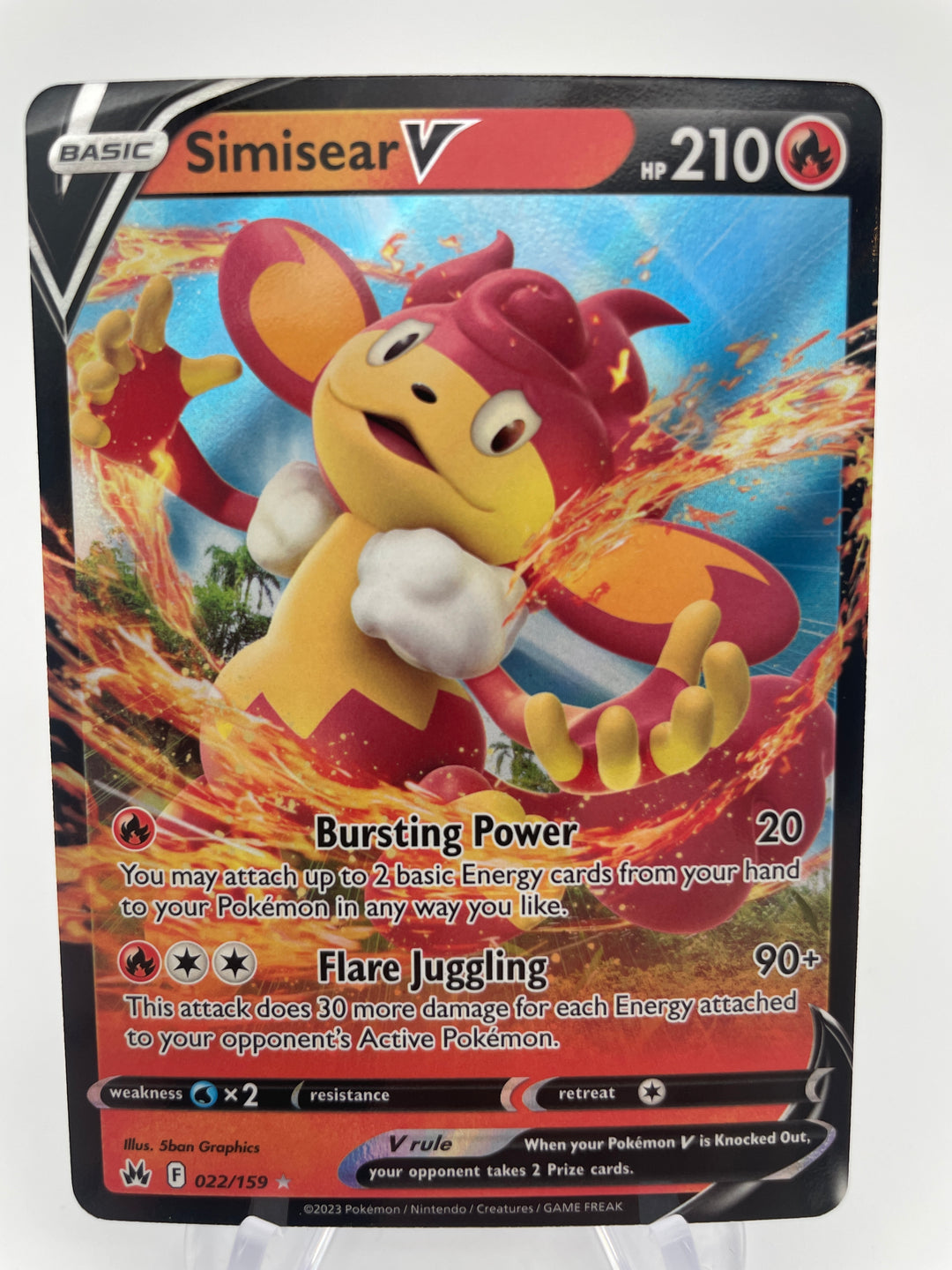 simisear vstar pokemon card (023/159) – PokeChalet Vanishing Strike Package Level:Gold/Monthly party grading or authentication Pokemon Card Japanese Joltik