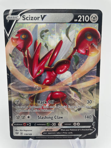 Scizor V 118/189