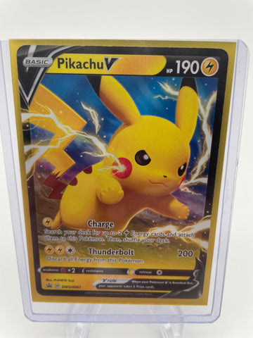 Pikachu V swsh061 Promo Pokemon Card