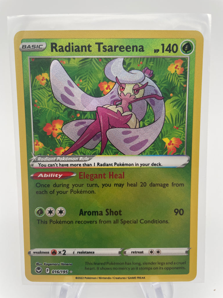 tsareena pokemon card value Radiant Tsareena 016/195 – PokeChalet